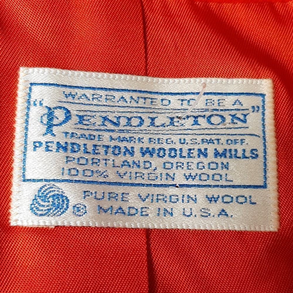 Pendleton Red Virgin Wool Jacket - Picture 4 of 11